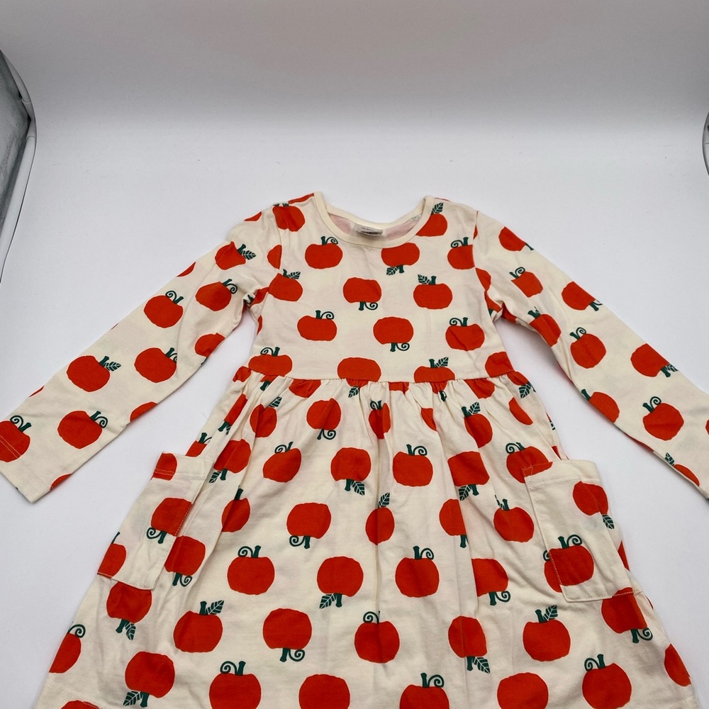 Hanna Andersson Kids Cream with Garden design Dress